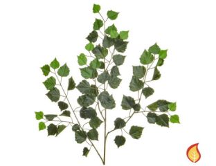 73cm Birch Foliage with 70 Leaves (Fire Resistant)
