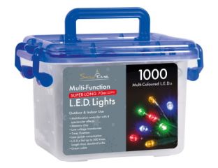 1000 Multi-Colour LED Multi-Function Lights with Timer