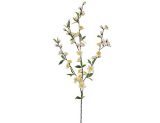 72cm (2.5ft) Cherry Blossom Foliage Flower - Cream