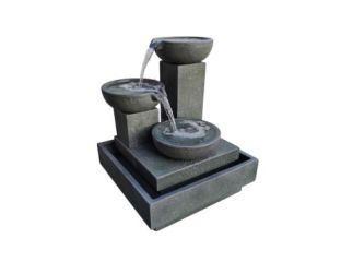 Trio Cascade Fountain Medium (Grey)