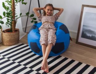 County Colours Bean Bag - Petrol