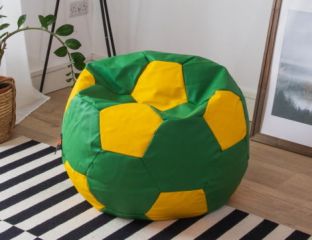 County Colours Bean Bag - Green and Yellow