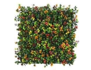 Outdoor Living Multi Floral Wall Panel 1m x 1m (UV Resistant)