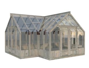 Heritage T-Shape Greenhouse 19.1m (14ft x 18ft)