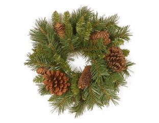 12" Pine Cone Wreath