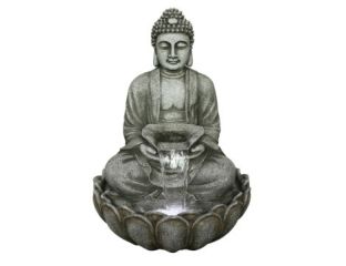 Grey Sitting Buddha