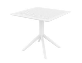 Sky 80x80 Table in White