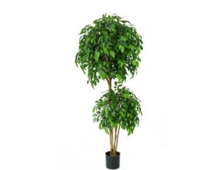 5 ft (150 cm) "Natasha Tropical" Ficus Artificial Tree