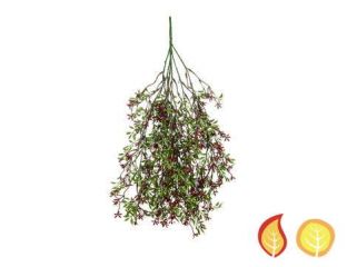 30cm (1ft) Trailing Mini Flower - Red (Fire and UV Protected)