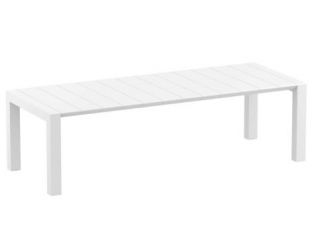 Vegas XL Extendable Table (260 x 300cm) - White