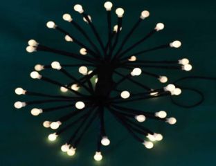 30 cm Pearl Ball Light with 48 Warm White LEDs