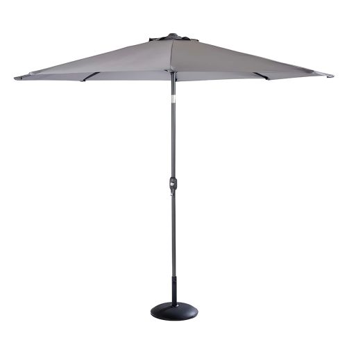 Hartman Solar 2.5m Parasol in Platinum