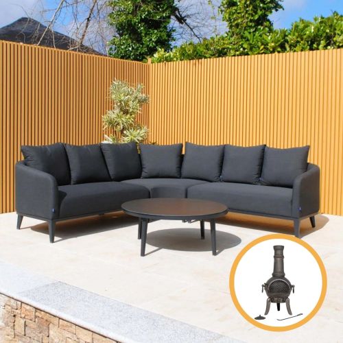 Galaxy Outdoor Fabric Corner Garden Furniture Set