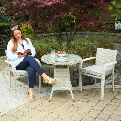 New Hamilton Bistro Set with Stacking Chairs
