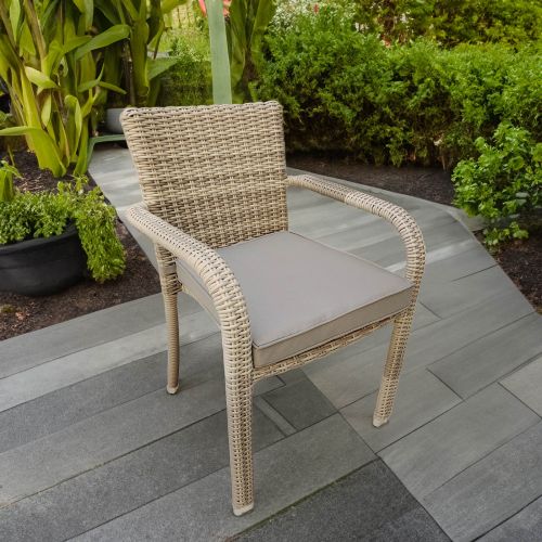 New Hamilton Stacking Chair with Seat Cushion