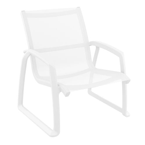 Pacific Lounge Armchair In White