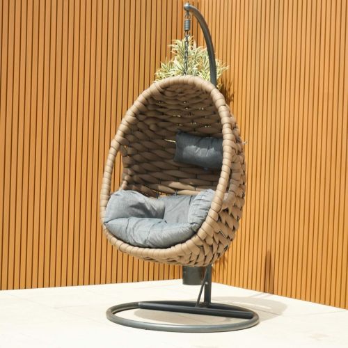 Aranweave Single Hanging Chair in Brown