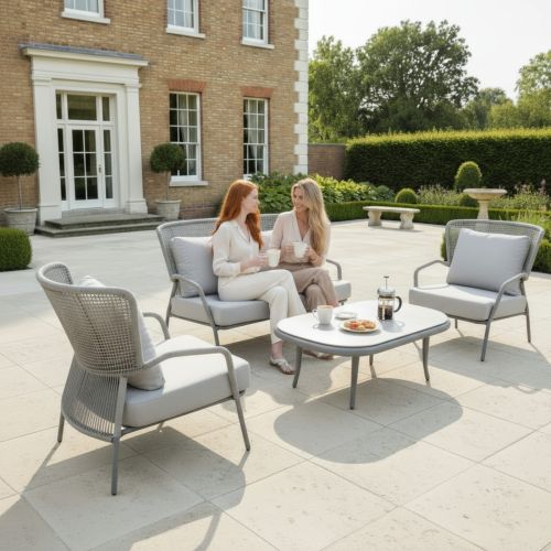 Kells Sofa Set with Oval Coffee Table