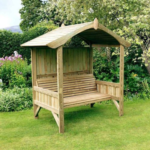 Burghley Garden Arbour