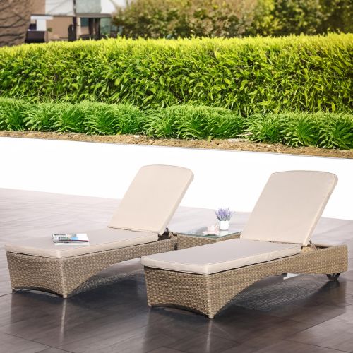 Atlas Garden Sun Lounger Set