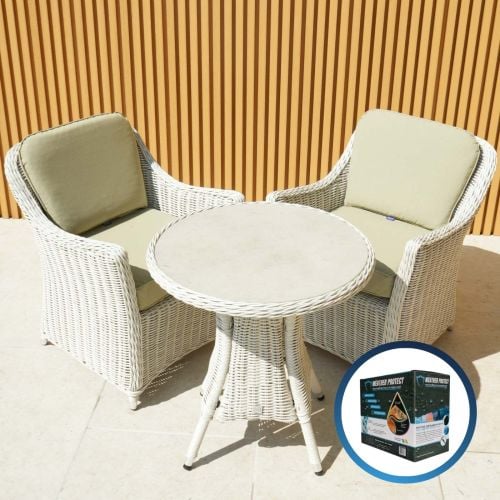 Connemara Rattan 2 Seat Round Bistro Set