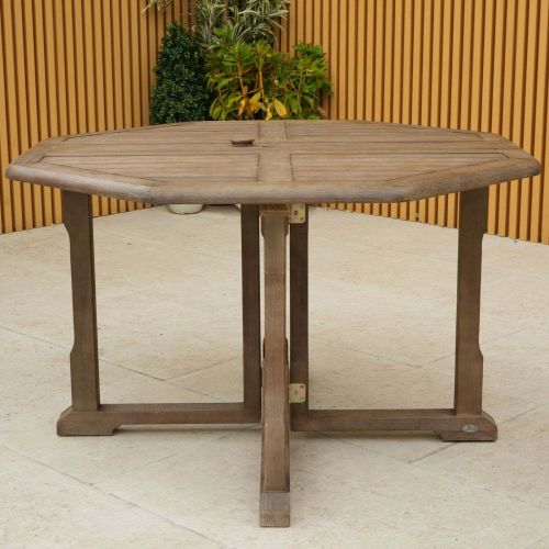 Alexander Rose Sherwood Acacia Gateleg Wooden Table 1.2m x 1.2m
