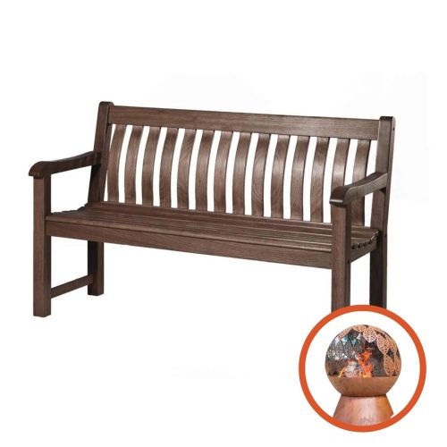 Alexander Rose Sherwood Acacia 5ft St. George Wooden Bench