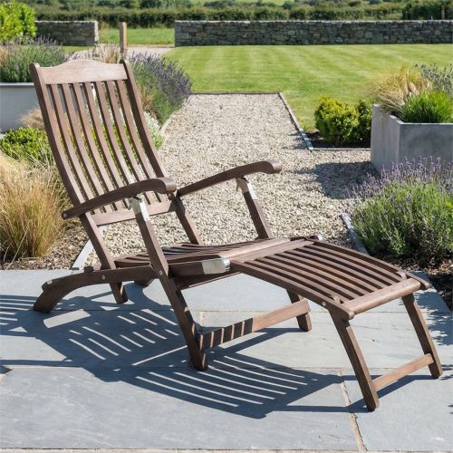 Alexander Rose Sherwood Acacia Wooden Steamer Chair