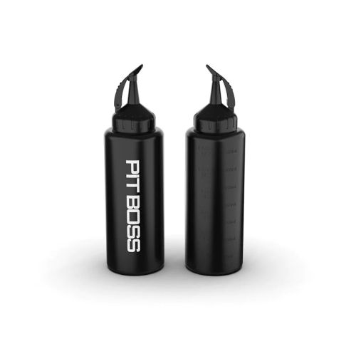 Pit Boss Squeeze Bottles Black - 2 Pack