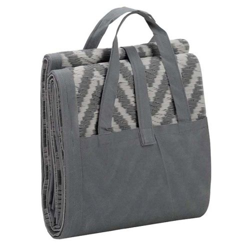 Alfresco Picnic Rug - Adana - Grey 150 x 210 cm