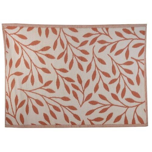 Alfresco Picnic Rug - Leaves - Red Ochre 150 x 210 cm