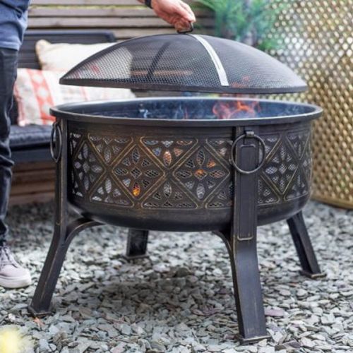 Moresque Large Deep Bowl Firepit