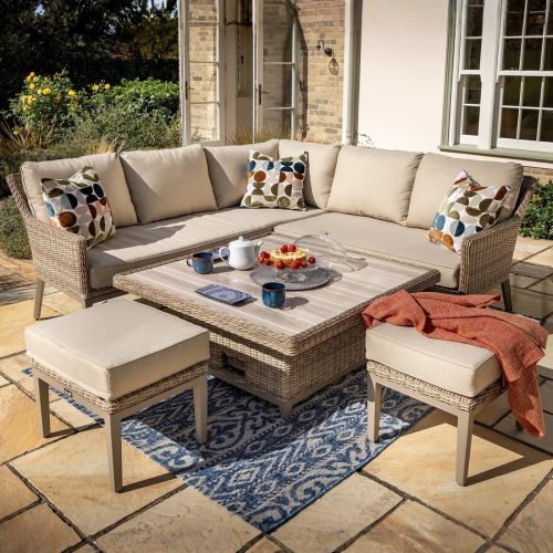 Hartman Arley Square Casual Rattan Dining Set