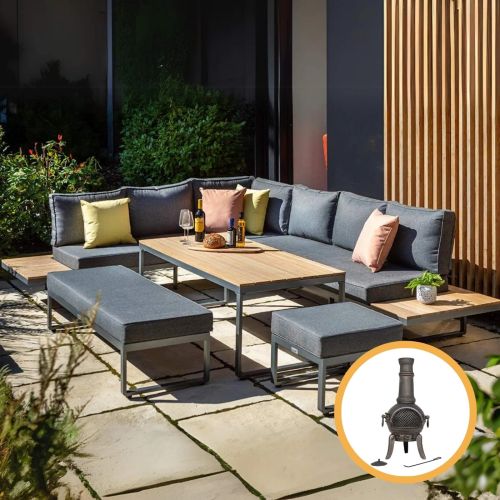 Hartman Singapore Rectangular Corner Platform Set