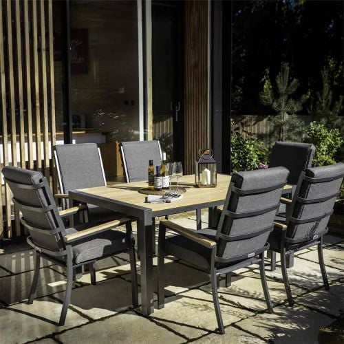 Hartman Singapore 6 Seat Teak Rectangular Set