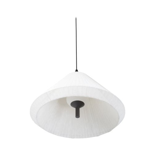 Faro Saigon Out T70 Grey & Matt White Pendant Lamp - 15W