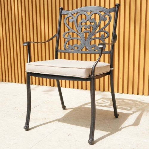 Hampshire Cast Aluminium Chair - Bronze