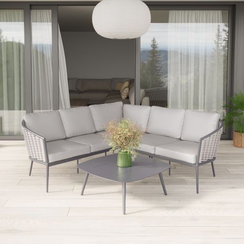 Alexander Rose Pavilion Corner Lounge Set