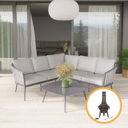 Alexander Rose Pavilion Corner Lounge Set