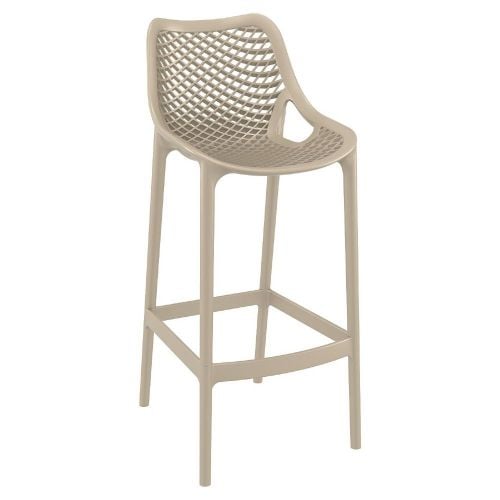 Air 75cm Bar Stool In Taupe