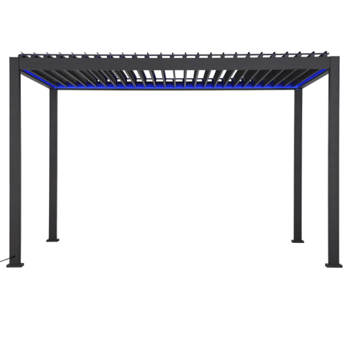 Ares 3m x 4m Automatic Pergola - Charcoal