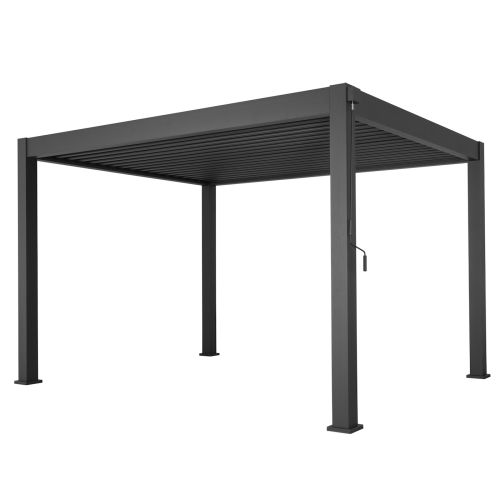 Mirador Athena 3x4m Retractable Roof Pergola - Anthracite