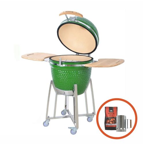 Celtic Kamado Ceramic BBQ 18 inch in Green