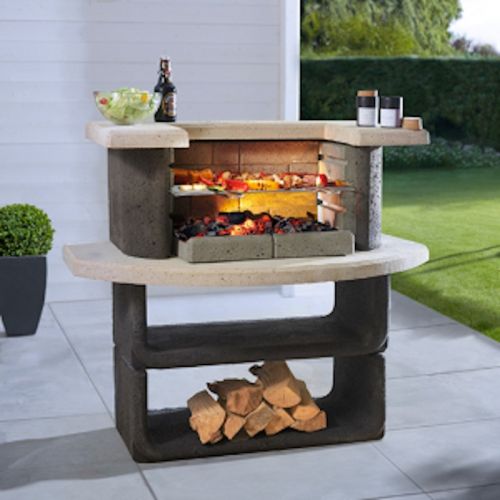 Oregon Buschbeck Masonry Stone BBQ