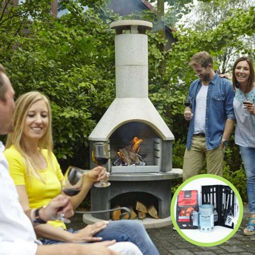 Buschbeck Wellington Chiminea Barbecue