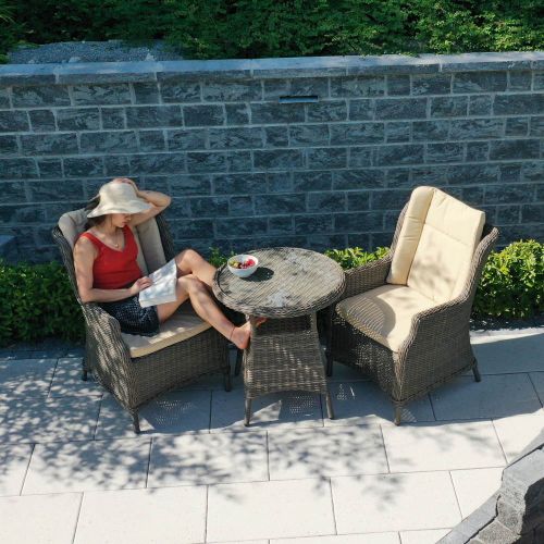 Boston Rattan Bistro Set