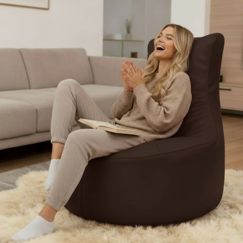 High Back Lotus Bean Bag Chair
