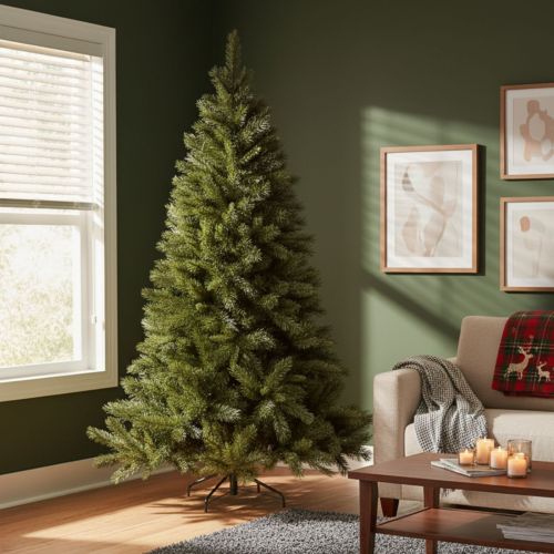 7ft (210cm) Green Kateson Fir Artificial Christmas Tree