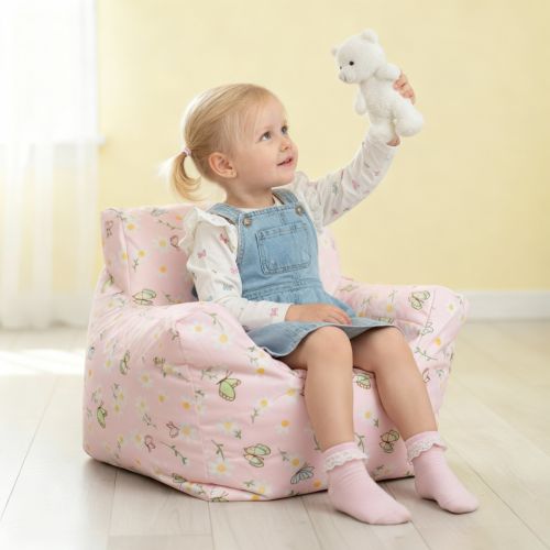 Funzee Kids Small Beanbag Chair - Butterfly