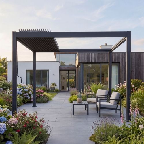 Mirador Hera Louvered 3m x 4m Pergola - Anthracite